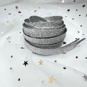 COPY - Silver Glitter Golden Goose Laces